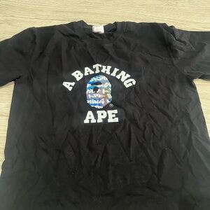 Bape Black Short Sleeve Tee